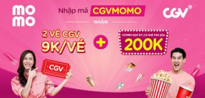 MoMo CGV: Tổng hợp các ưu đãi cực hot cho tín đồ xem phim 